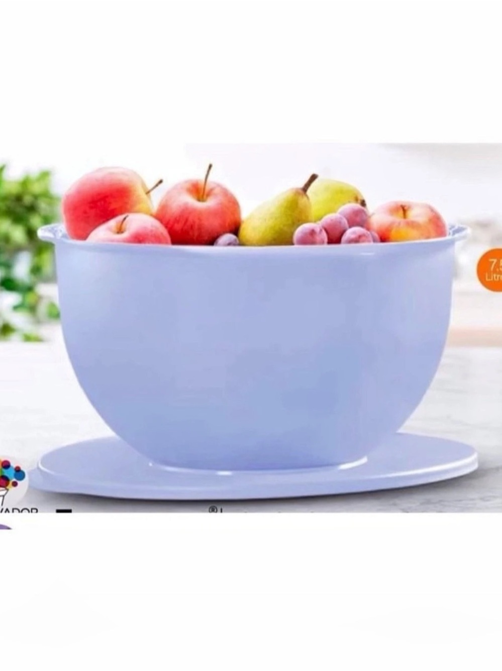 Tupperware Jumbo Impressions
Classic Bowl 7.5 Liter Purple Color